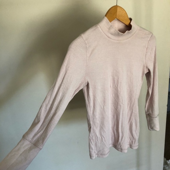 Free People Dusky Pink Long Sleeve - Picture 2 of 5